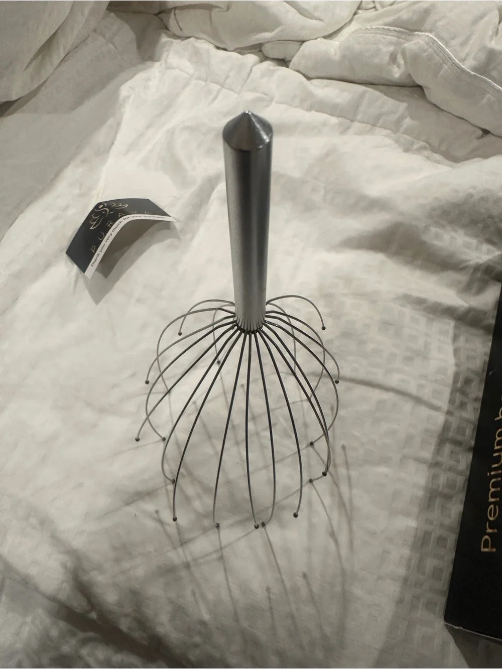 100% pure titanium needle Scalp Head Massager